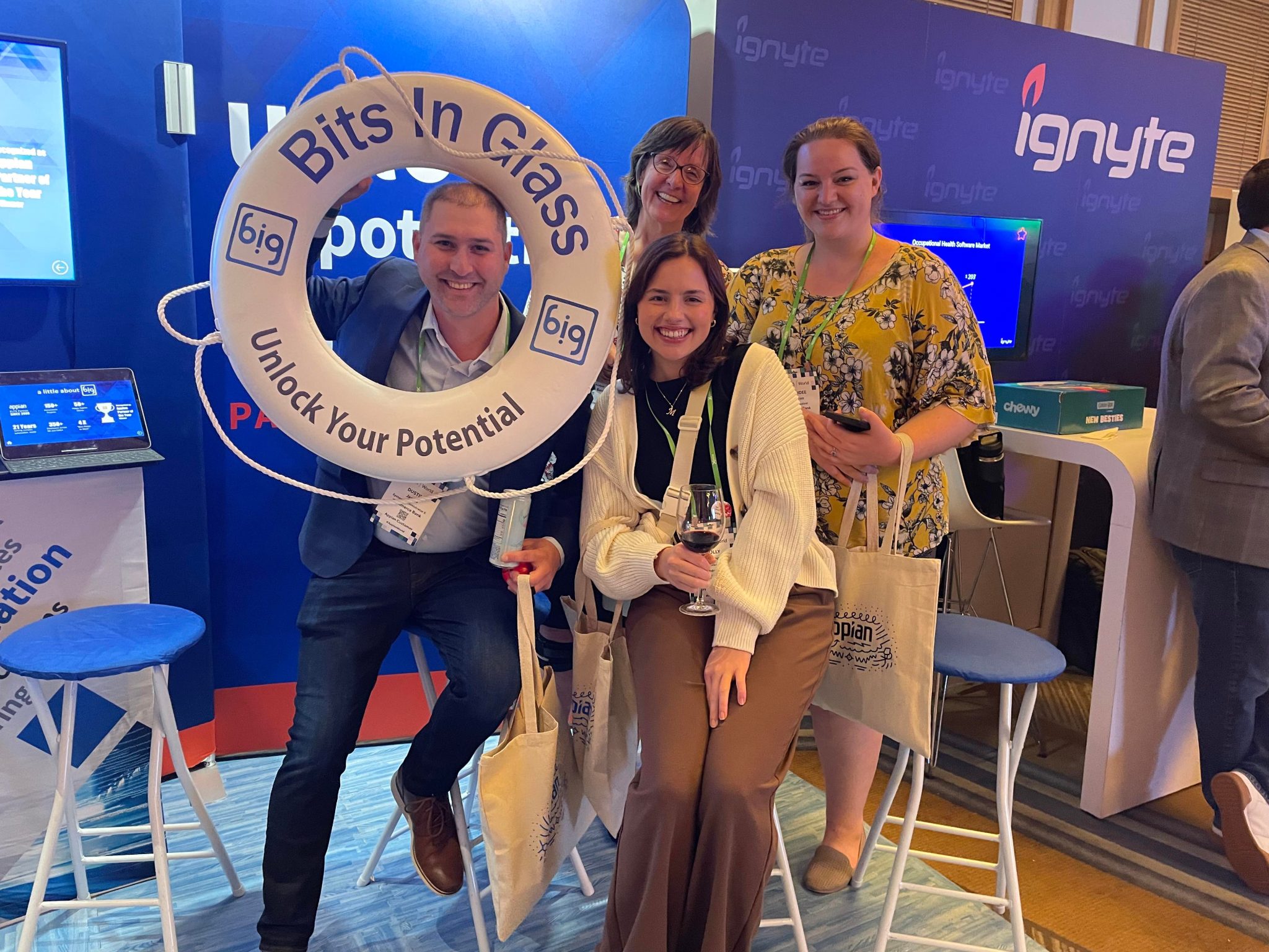 The BIG Booth at Appian World