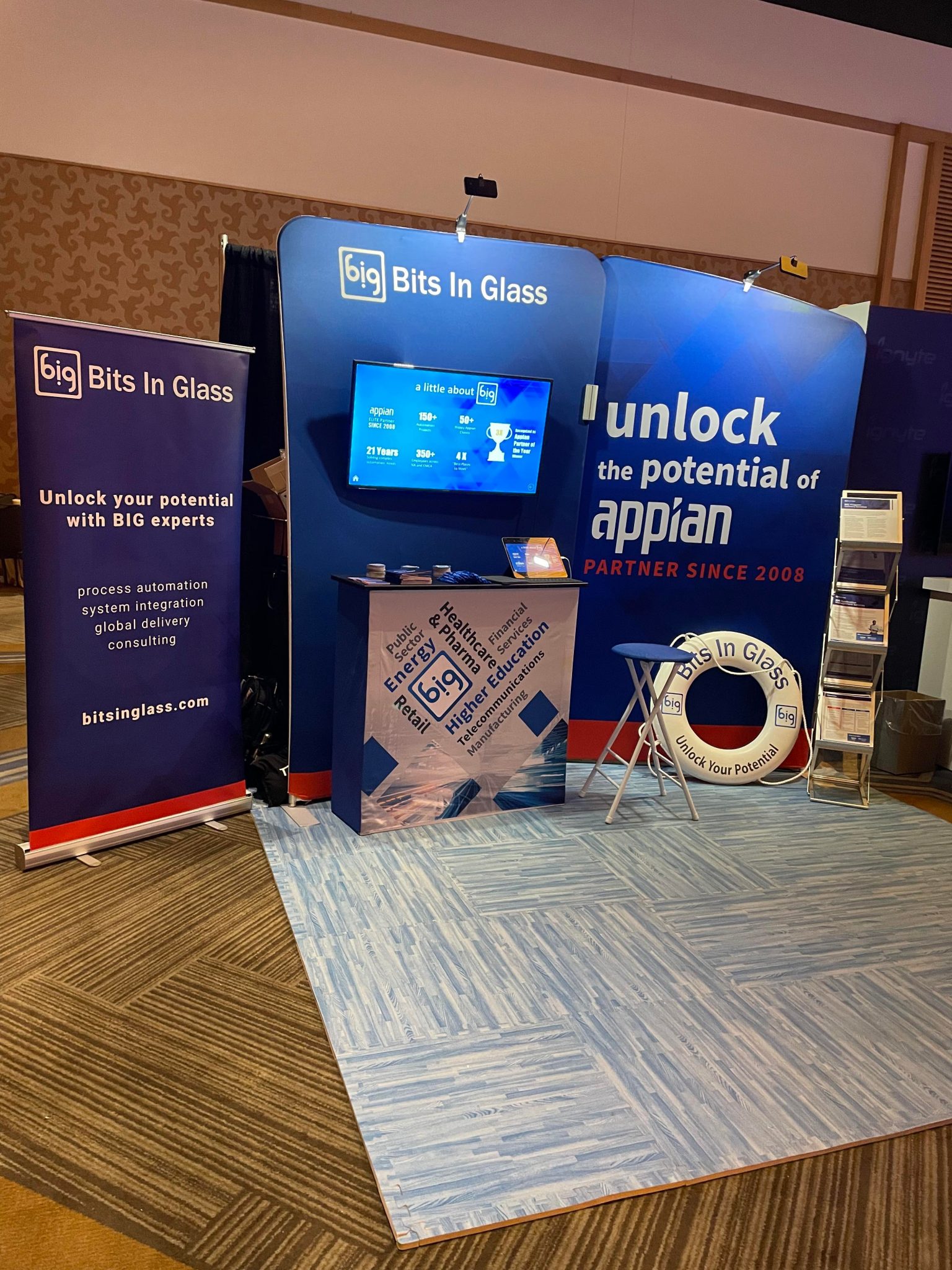The BIG Booth at Appian World